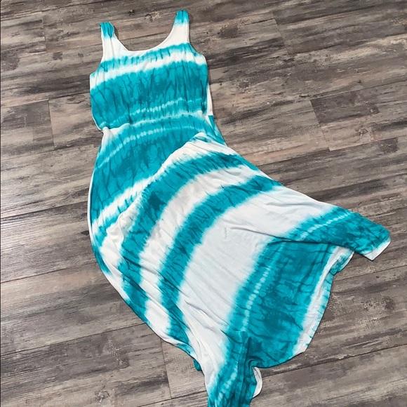 Renee C. Dresses & Skirts - Renee C Tie Dye Maxi Dress sz Large